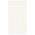 Vidaxl zebra rolgordijn 125x230 cm stofbreedte 120,9 cm marmerbeige