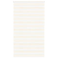 Vidaxl zebra rolgordijn 135x230 cm stofbreedte 130,9 cm marmerbeige