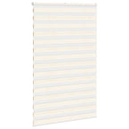 Vidaxl zebra rolgordijn 140x230 cm stofbreedte 135,9 cm marmerbeige