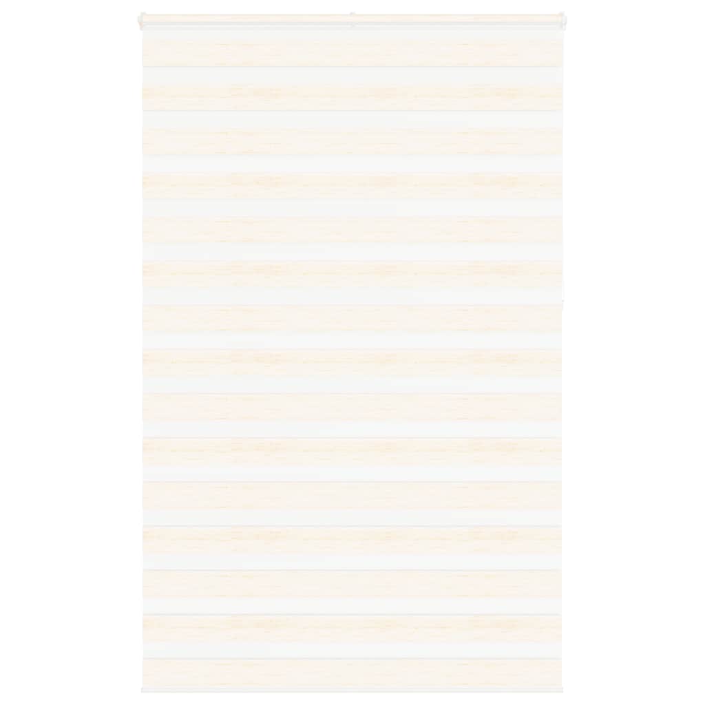 Vidaxl zebra blind 145x230cm stofbreedte 140,9cm polyester marmerbeige