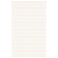 Vidaxl zebra rolgordijn 150x230 cm stofbreedte 145,9 cm marmerbeige