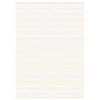 Vidaxl zebra rolgordijn 155x230 cm stofbreedte 150,9 cm marmerbeige