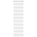 Vidaxl zebra rolgordijn 45x100 cm stofbreedte 40,9 cm polyester wit