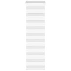 Vidaxl zebra rolgordijn 45x100 cm stofbreedte 40,9 cm polyester wit