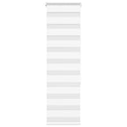 Vidaxl zebra rolgordijn 45x150 cm stofbreedte 40,9 cm polyester wit