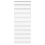 Vidaxl zebra rolgordijn 55x150 cm stofbreedte 50,9 cm polyester wit