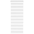 Vidaxl zebra rolgordijn 65x150 cm stofbreedte 60,9 cm polyester wit