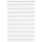 Vidaxl zebra rolgordijn 100x150 cm stofbreedte 95,9 cm polyester wit