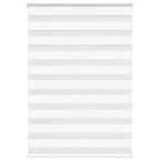 Vidaxl zebra rolgordijn 110x150 cm stofbreedte 105,9cm polyester wit