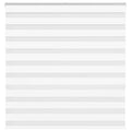 Vidaxl zebra rolgordijn 145x150 cm stofbreedte 140,9cm polyester wit