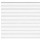 Vidaxl zebra rolgordijn 160x150 cm stofbreedte 155,9cm polyester wit