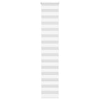 Vidaxl zebra rolgordijn 45x200 cm stofbreedte 40,9 cm polyester wit