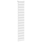 Vidaxl zebra rolgordijn 50x200 cm stofbreedte 45,9cm polyester wit