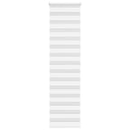 Vidaxl zebra rolgordijn 55x200 cm stofbreedte 50,9 cm polyester wit