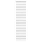 Vidaxl zebra rolgordijn 60x200 cm stofbreedte 55,9 cm polyester wit