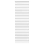 Vidaxl zebra rolgordijn 80x200 cm stofbreedte 75,9 cm polyester wit