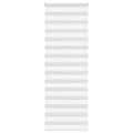 Vidaxl zebra rolgordijn 90x200 cm stofbreedte 85,9 cm polyester wit