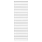 Vidaxl zebra rolgordijn 90x200 cm stofbreedte 85,9 cm polyester wit