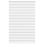 Vidaxl zebra rolgordijn 140x200 cm stofbreedte 135,9cm polyester wit