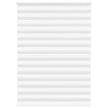 Vidaxl zebra rolgordijn 160x200 cm stofbreedte 155,9cm polyester wit