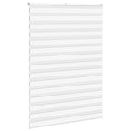 Vidaxl zebra rolgordijn 160x200 cm stofbreedte 155,9cm polyester wit