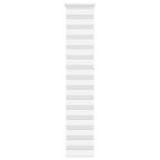 Vidaxl zebra rolgordijn 40x230 cm stofbreedte 35,9 cm polyester wit