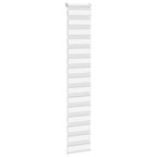 Vidaxl zebra rolgordijn 45x230 cm stofbreedte 40,9 cm polyester wit