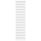 Vidaxl zebra rolgordijn 55x230 cm stofbreedte 50,9 cm polyester wit