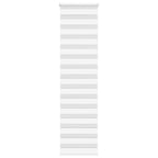 Vidaxl zebra rolgordijn 60x230 cm stofbreedte 55,9 cm polyester wit