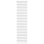 Vidaxl zebra rolgordijn 65x230 cm stofbreedte 60,9 cm polyester wit