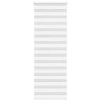Vidaxl zebra rolgordijn 80x230 cm stofbreedte 75,9 cm polyester wit