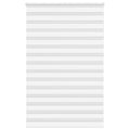 Vidaxl zebra rolgordijn 150x230 cm stofbreedte 145,9cm polyester wit