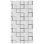 Vidaxl doucherolgordijn 130x240 cm stofbreedte 126 cm