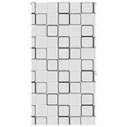 Vidaxl doucherolgordijn 140x240 cm stofbreedte 136 cm