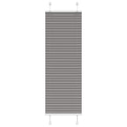 Vidaxl plissé rolgordijn 50x100 cm stofbreedte 49,4 cm antraciet