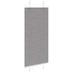 Vidaxl plissé rolgordijn 60x100 cm stofbreedte 59,4 cm antraciet