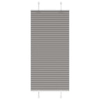 Vidaxl plissé rolgordijn 65x100 cm stofbreedte 64,4 cm antraciet