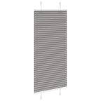Vidaxl plissé rolgordijn 65x100 cm stofbreedte 64,4 cm antraciet