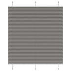 Vidaxl plissé rolgordijn 115x100 cm stofbreedte 114,4 cm antraciet
