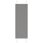 Vidaxl plissé rolgordijn 40x150 cm stofbreedte 39,4 cm antraciet