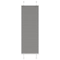 Vidaxl plissé rolgordijn 45x150 cm stofbreedte 44,4 cm antraciet