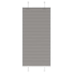 Vidaxl plissé rolgordijn 55x150 cm stofbreedte 54,4 cm antraciet