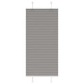 Vidaxl plissé rolgordijn 65x150 cm stofbreedte 64,4 cm antraciet