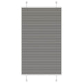 Vidaxl plissé rolgordijn 70x150 cm stofbreedte 69,4 cm antraciet