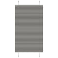 Vidaxl plissé rolgordijn 80x150 cm stofbreedte 79,4 cm antraciet