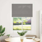 Vidaxl plissé rolgordijn 85x150 cm stofbreedte 84,4 cm antraciet