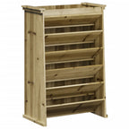 Vidaxl kruidenbak 6-laags 69x40x101,5 cm geïmpregneerd grenenhout