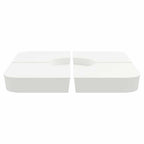 Vidaxl 4-delige set parasolvoeten voor kruisvoet parasol 100 kg pp