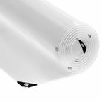 Vidaxl doorzichtig zeildoek met zeilringen 1x12 m pvc