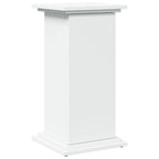 Vidaxl sokkel met opbergruimte 31x30x60 cm bewerkt hout wit